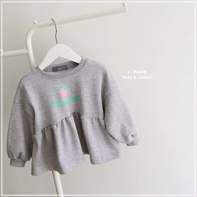 J-Room - Korean Children Fashion - #kidsstore - Strawberry Sweatshirt - 10