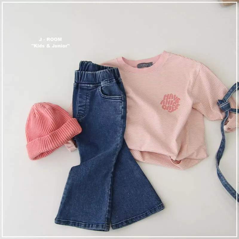 J-Room - Korean Children Fashion - #kidsstore - Have Stripes Tee - 5