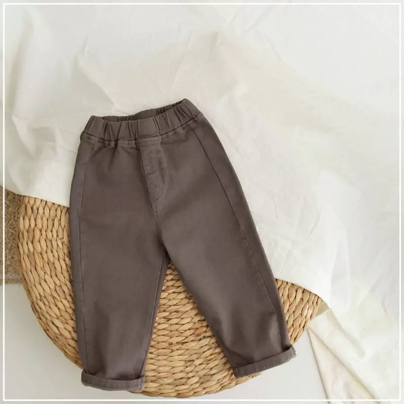 J-Room - Korean Children Fashion - #kidzfashiontrend - Basic Pants - 9