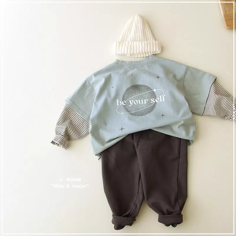 J-Room - Korean Children Fashion - #littlefashionista - Self Color Tee - 7