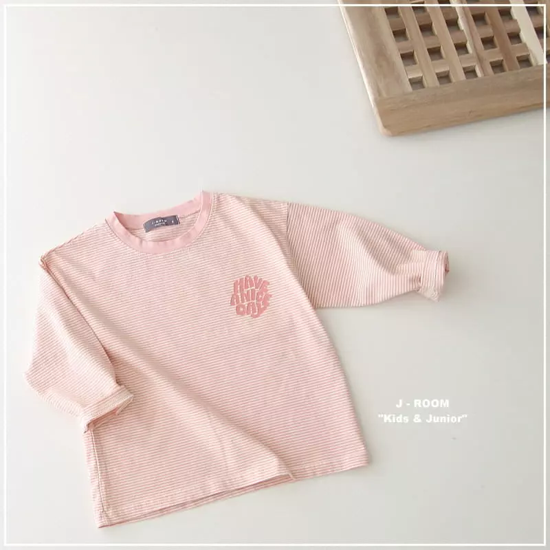 J-Room - Korean Children Fashion - #magicofchildhood - Have Stripes Tee - 9