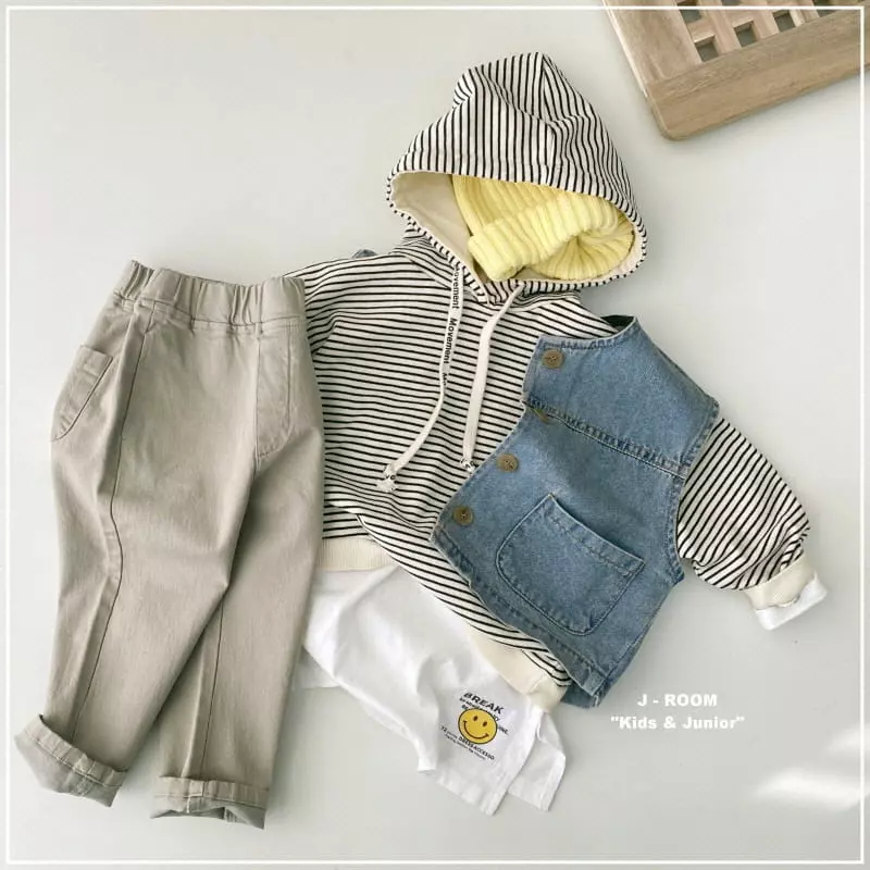 J-Room - Korean Children Fashion - #minifashionista - Side Pants - 5