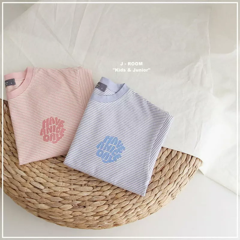 J-Room - Korean Children Fashion - #minifashionista - Have Stripes Tee - 10