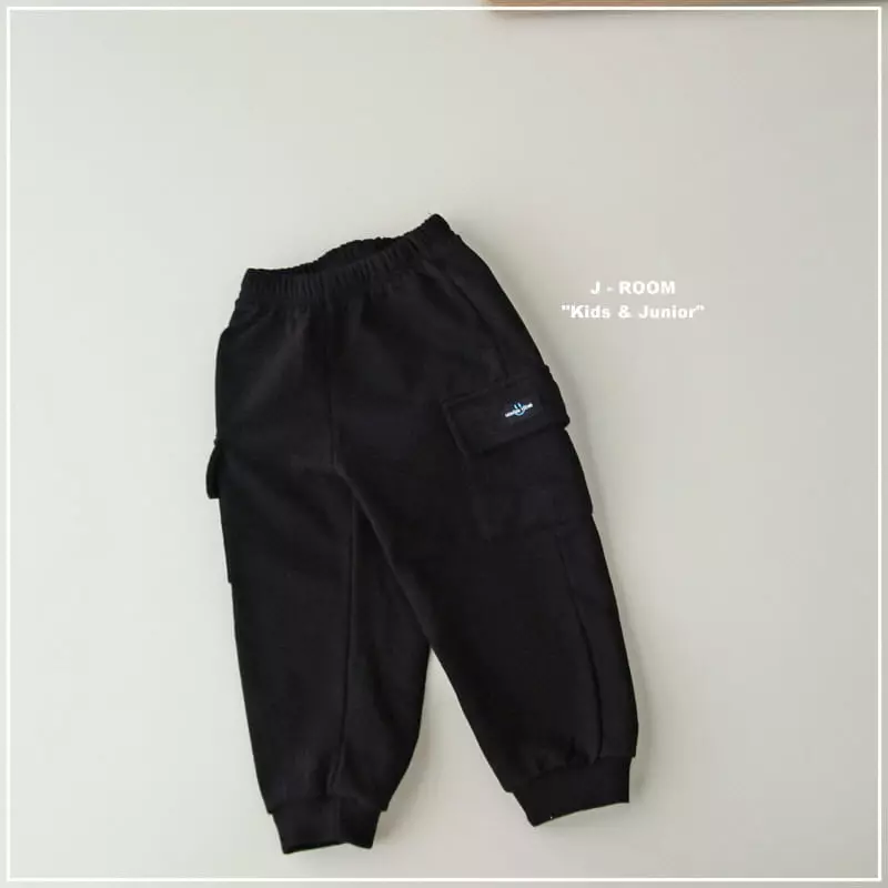 J-Room - Korean Children Fashion - #prettylittlegirls - Label Terry Pants - 11
