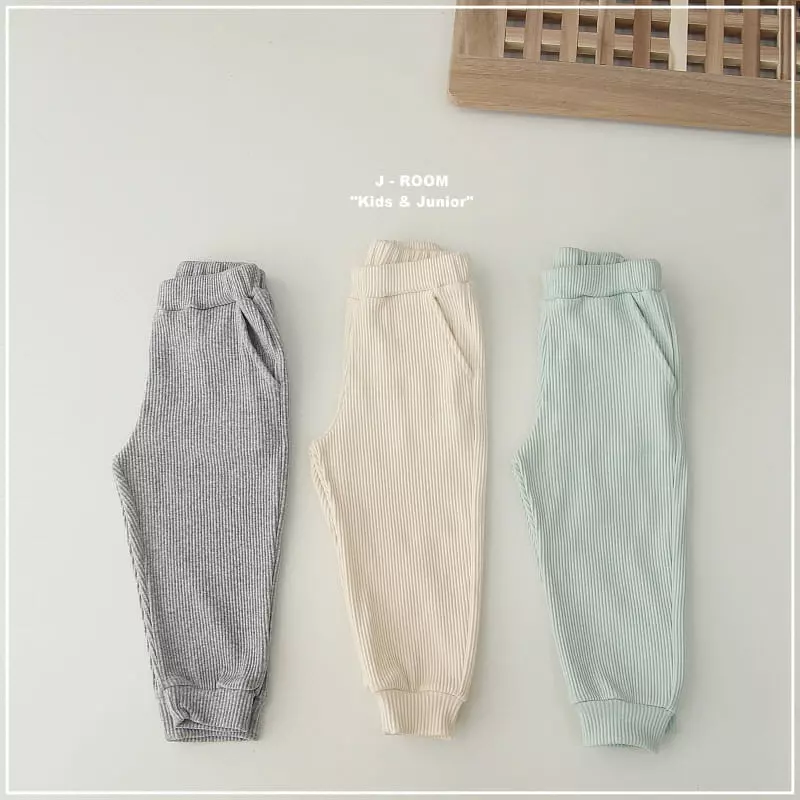 J-Room - Korean Children Fashion - #stylishchildhood - Morden Rib Pants - 3