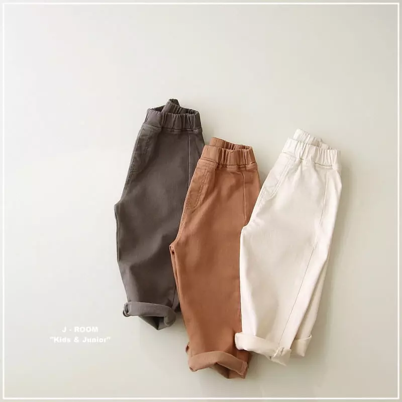 J-Room - Korean Children Fashion - #stylishchildhood - Basic Pants