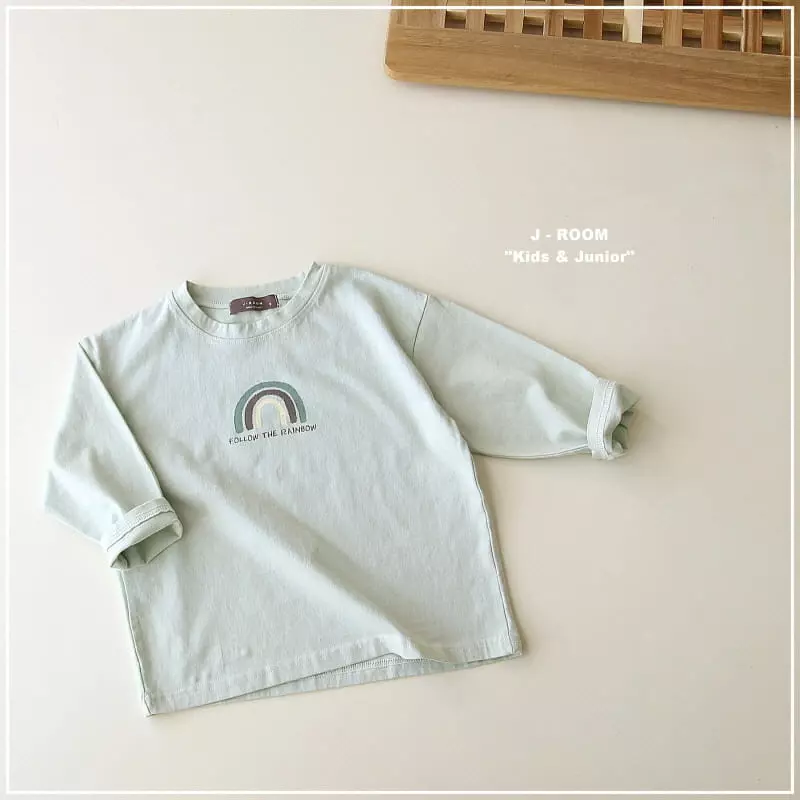 J-Room - Korean Children Fashion - #toddlerclothing - Rainbow Washing Tee - 9