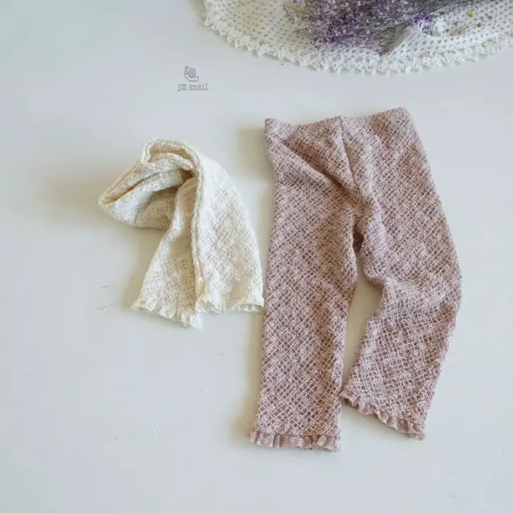 JM Snail - Korean Children Fashion - #designkidswear - Net Lace Leggings - 3