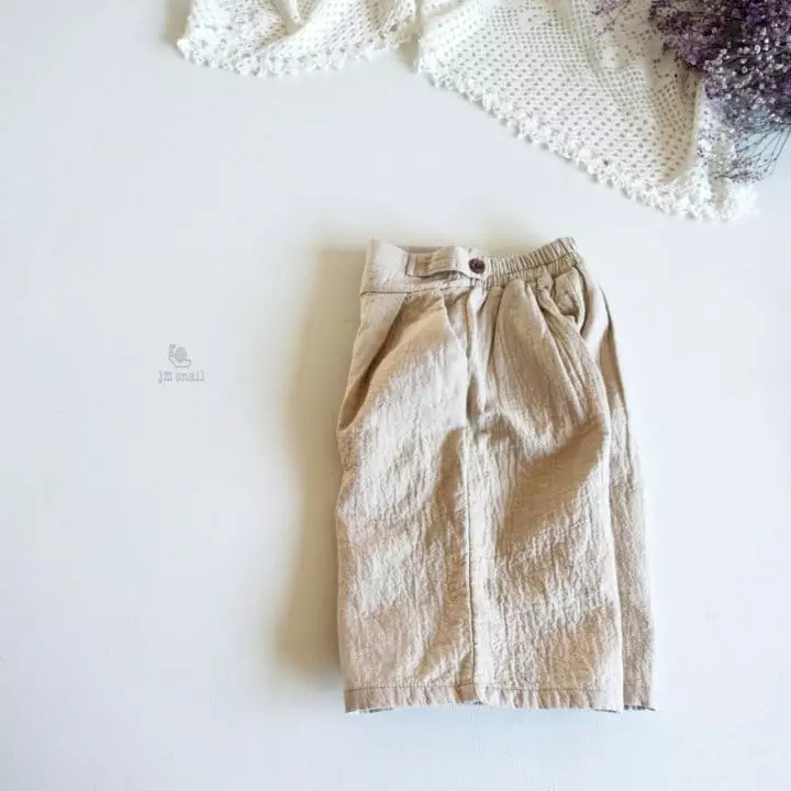 JM Snail - Korean Children Fashion - #designkidswear - Natural Light Pants - 2