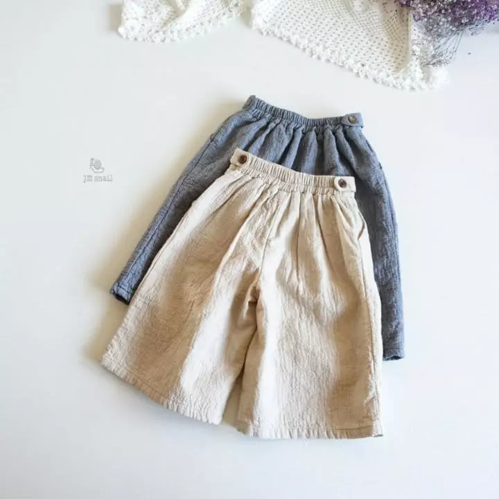 JM Snail - Korean Children Fashion - #kidzfashiontrend - Natural Light Pants - 7