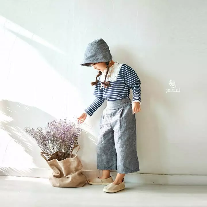 JM Snail - Korean Children Fashion - #minifashionista - Shirley Stripes Blouse - 8