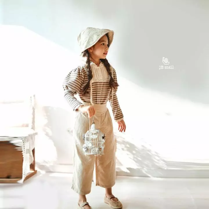 JM Snail - Korean Children Fashion - #prettylittlegirls - Shirley Stripes Blouse - 9