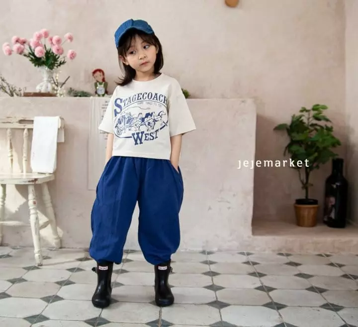 Jeje Market - Korean Children Fashion - #Kfashion4kids - West Crop Tee - 5
