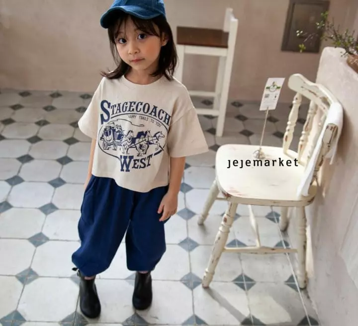 Jeje Market - Korean Children Fashion - #kidsstore - West Crop Tee - 4