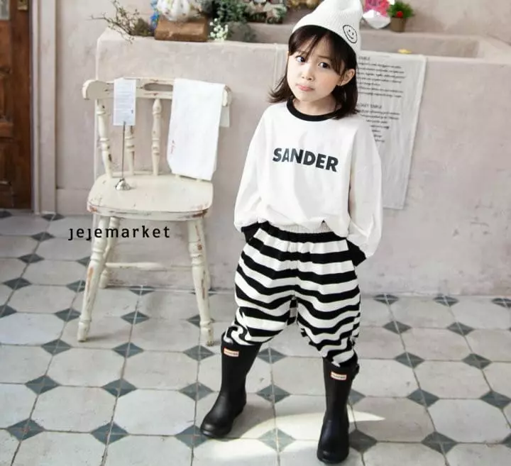 Jeje Market - Korean Children Fashion - #littlefashionista - Sander Tee - 2
