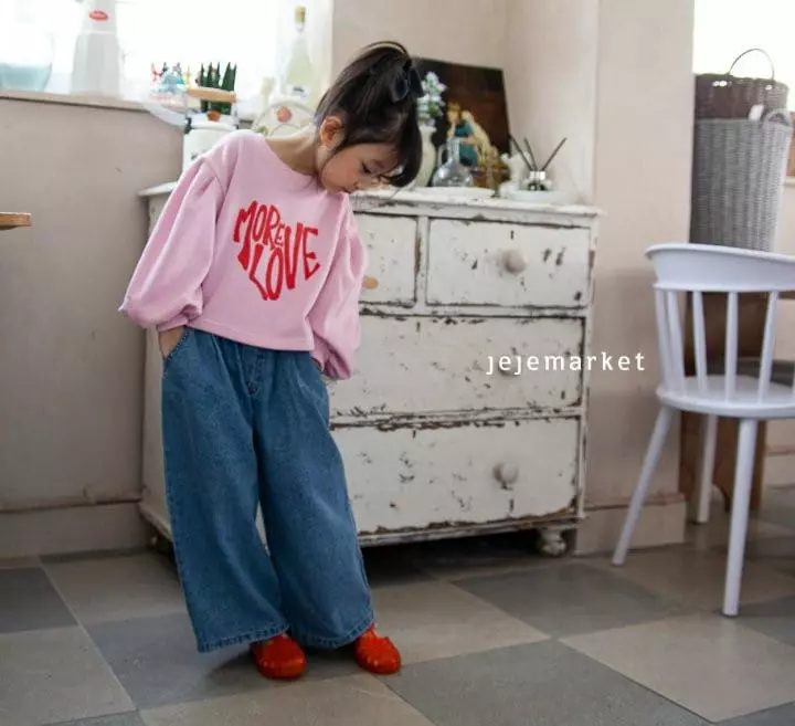 Jeje Market - Korean Children Fashion - #minifashionista - More Love Sweatshirt