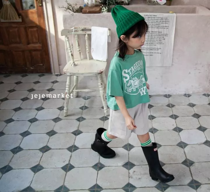 Jeje Market - Korean Children Fashion - #stylishchildhood - West Crop Tee - 12