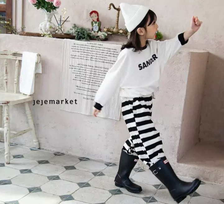 Jeje Market - Korean Children Fashion - #toddlerclothing - Sander Tee - 7