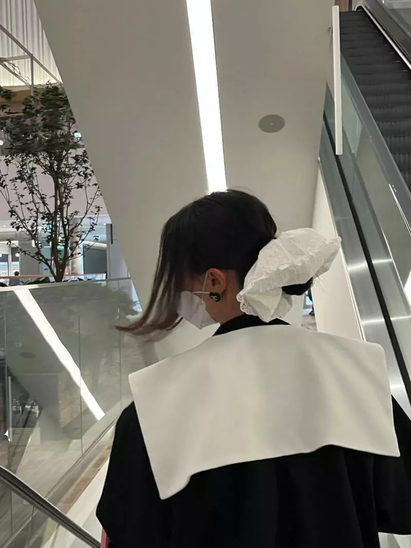 Jejeunosity - Korean Women Fashion - #momslook - Mom Hair Frill Hairband - 7