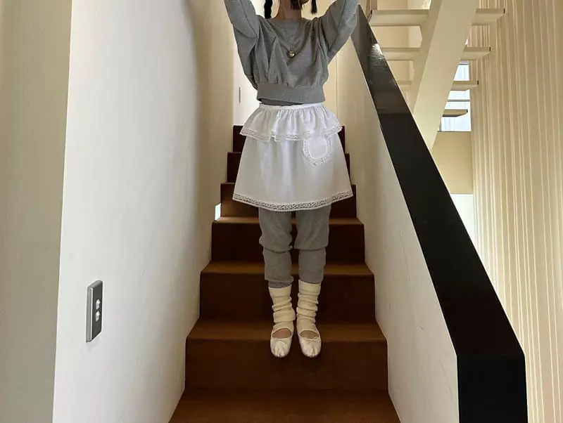 Jejeunosity - Korean Women Fashion - #momslook - Mom Maroni Apron - 11
