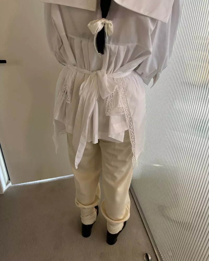 Jejeunosity - Korean Women Fashion - #momslook - Mom Maroni Apron - 9