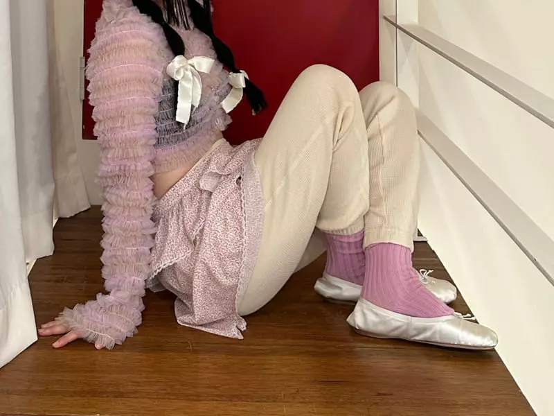 Jejeunosity - Korean Women Fashion - #momslook - Mom Lico Waffle Pants - 11