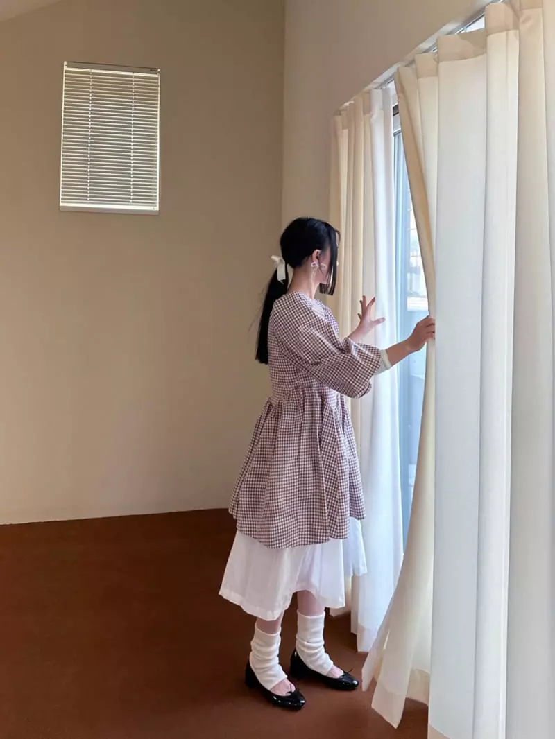 Jejeunosity - Korean Women Fashion - #vintageinspired - Mom Wendy One-piece - 5