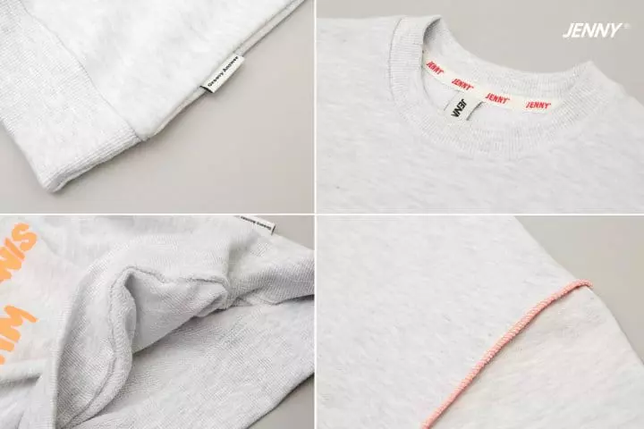 Jenny Basic - Korean Children Fashion - #designkidswear - Tim Stitch Sweatshirt