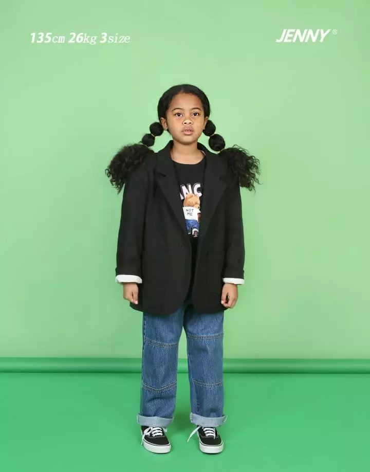 Jenny Basic - Korean Children Fashion - #magicofchildhood - Vibe Over Jacket - 11
