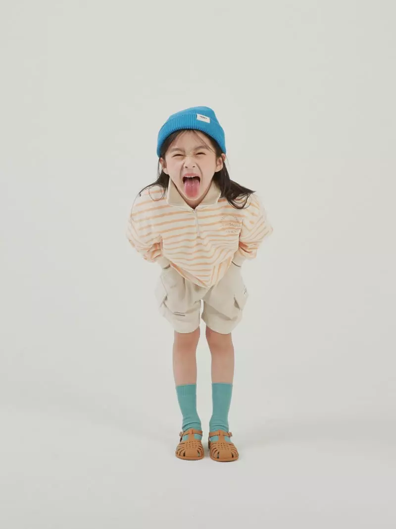 Jermaine - Korean Children Fashion - #childrensboutique - Jer Stripes Anorak - 7