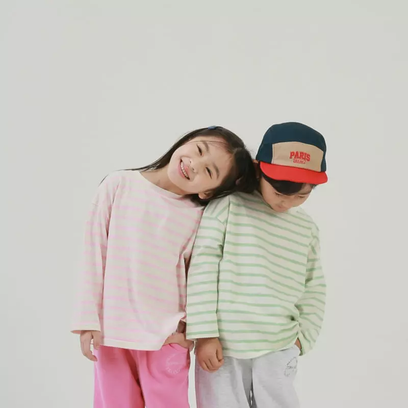 Jermaine - Korean Children Fashion - #discoveringself - Simply Stripes Tee - 7
