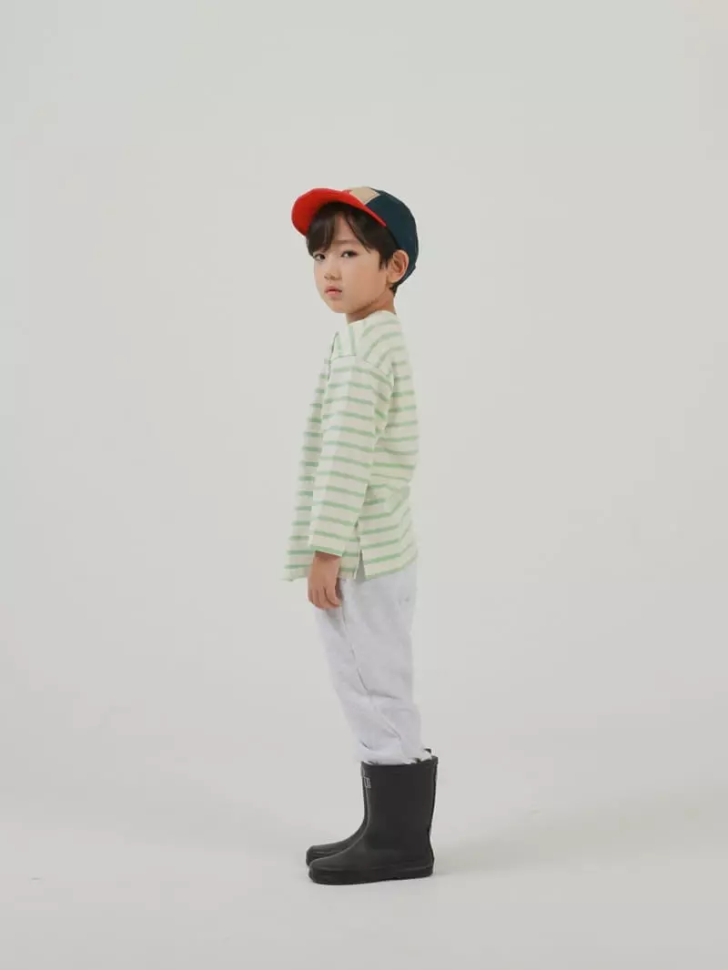Jermaine - Korean Children Fashion - #kidzfashiontrend - Simply Stripes Tee - 11