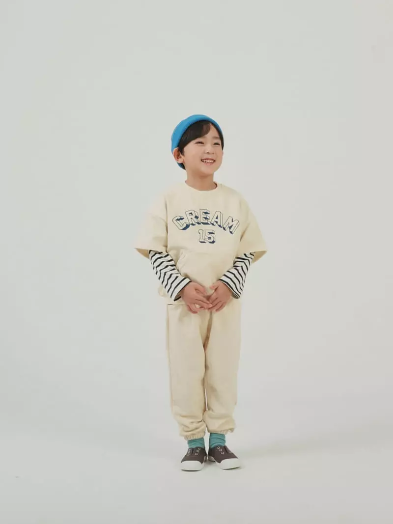 Jermaine - Korean Children Fashion - #prettylittlegirls - Crema Top Bottom Set - 9