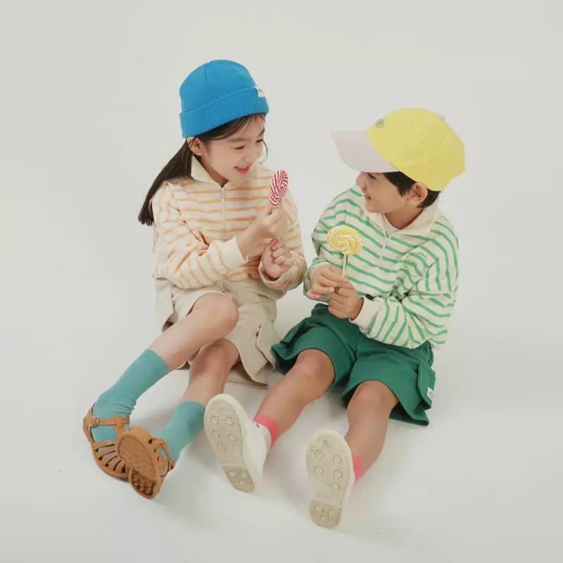 Jermaine - Korean Children Fashion - #minifashionista - Jer Stripes Anorak - 4