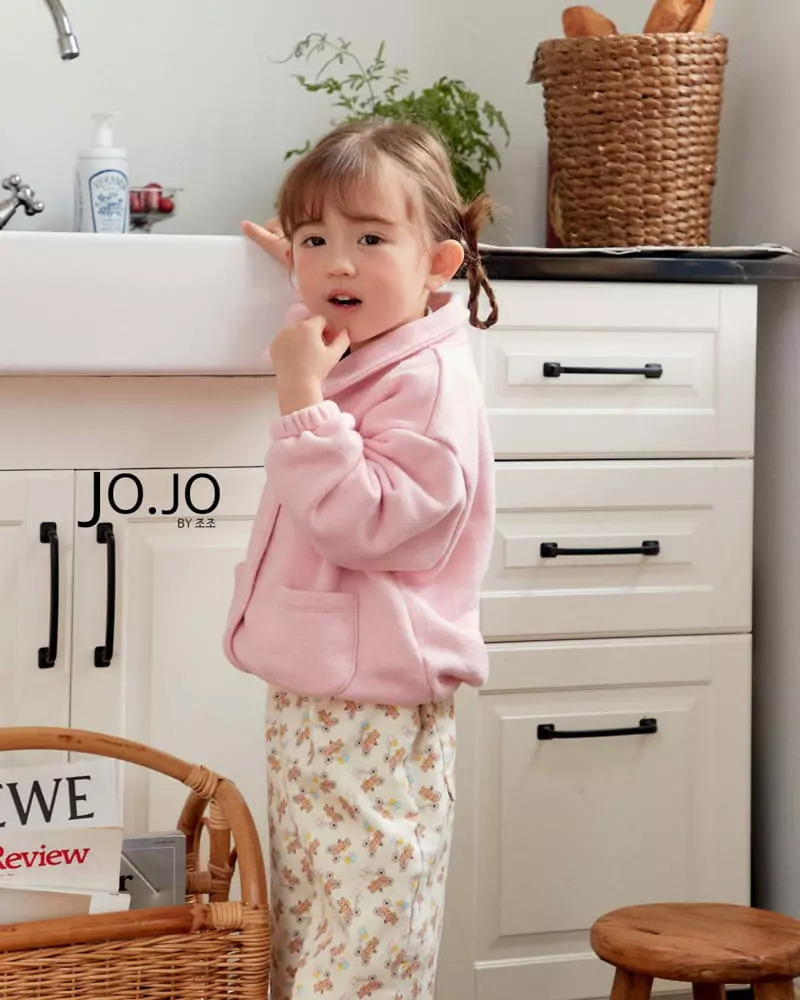 Jo Jo - Korean Children Fashion - #Kfashion4kids - Smile Collar Jacket - 11