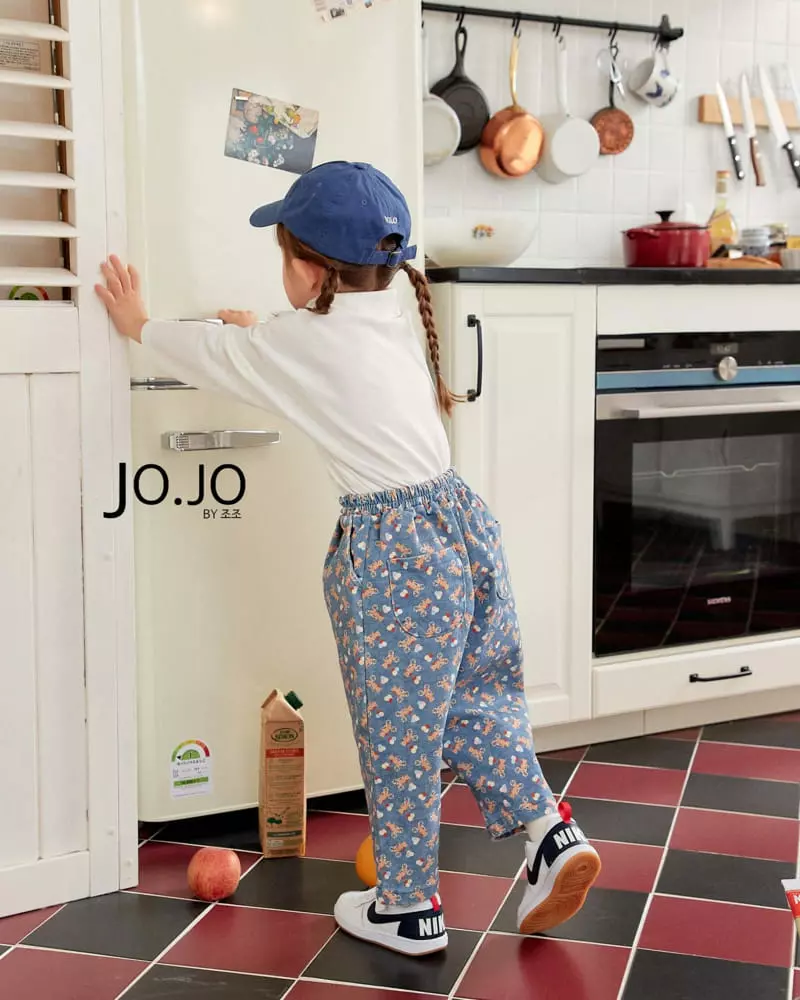 Jo Jo - Korean Children Fashion - #todddlerfashion - Bear Pants - 3