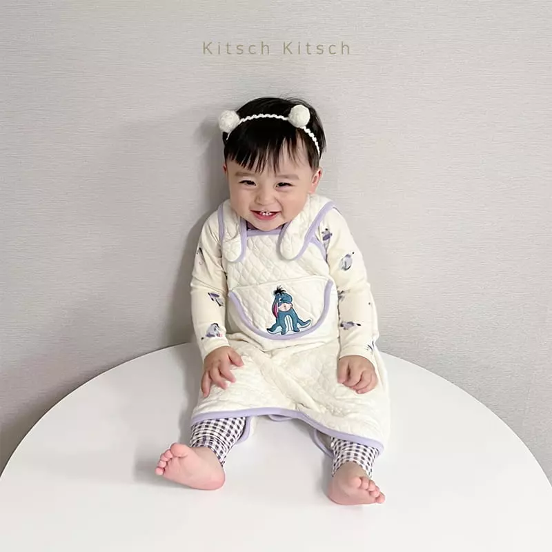Kitsch Kitsch - Korean Baby Fashion - #babygirlfashion - D Color Sleep Vest - 12