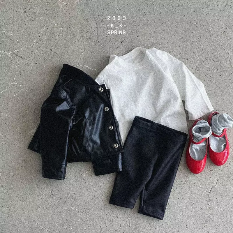 Kk - Korean Children Fashion - #childofig - KK One Plus Tee 1+1 - 10
