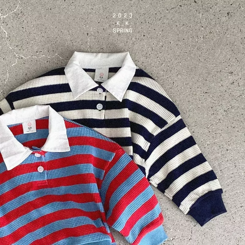 Kk - Korean Children Fashion - #designkidswear - Play Collar Sweatshirt - 11