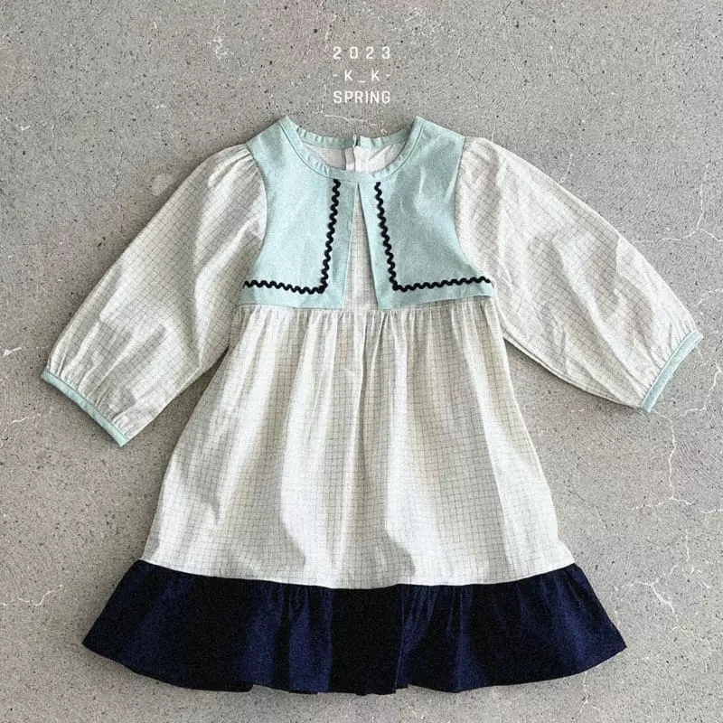 Kk - Korean Children Fashion - #childrensboutique - Jane Vest One-piece - 4