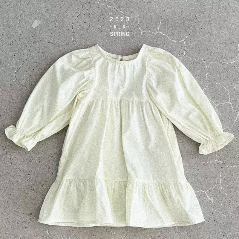 Kk - Korean Children Fashion - #fashionkids - Merry Cancan One-piece - 7