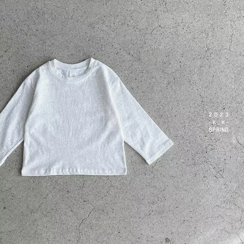 Kk - Korean Children Fashion - #kidsstore - KK One Plus Tee 1+1 - 3