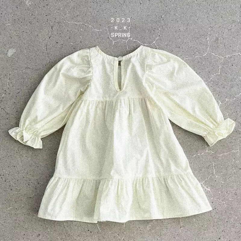 Kk - Korean Children Fashion - #kidzfashiontrend - Merry Cancan One-piece - 10
