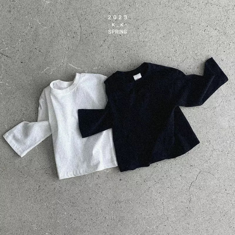 Kk - Korean Children Fashion - #littlefashionista - KK One Plus Tee 1+1 - 6