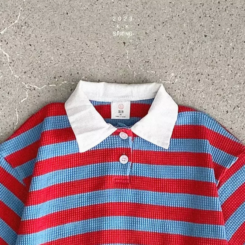 Kk - Korean Children Fashion - #prettylittlegirls - Play Collar Sweatshirt - 7