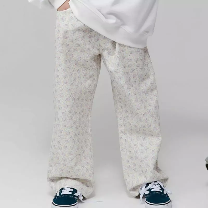 Kokoyarn - Korean Children Fashion - #Kfashion4kids - Spring Flower Pants - 2