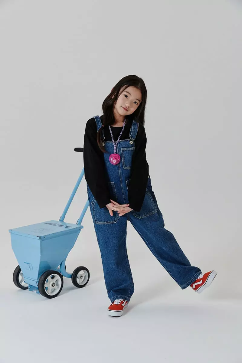 Kokoyarn - Korean Children Fashion - #designkidswear - All Star Overall Pants - 3