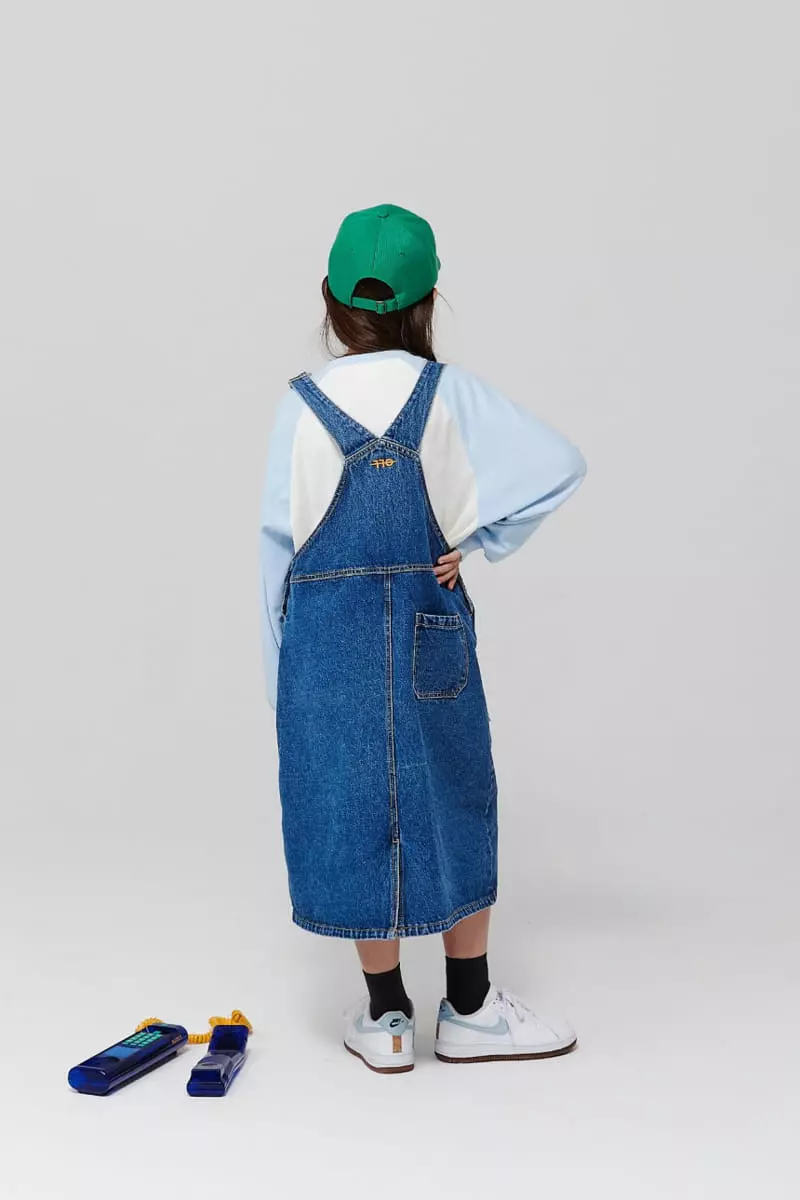 Kokoyarn - Korean Children Fashion - #discoveringself - All Star Overall Skirt - 5