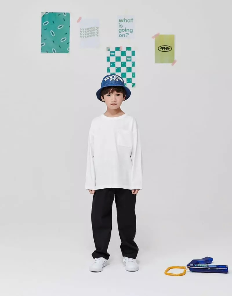 Kokoyarn - Korean Children Fashion - #littlefashionista - New Pocket Tee - 2