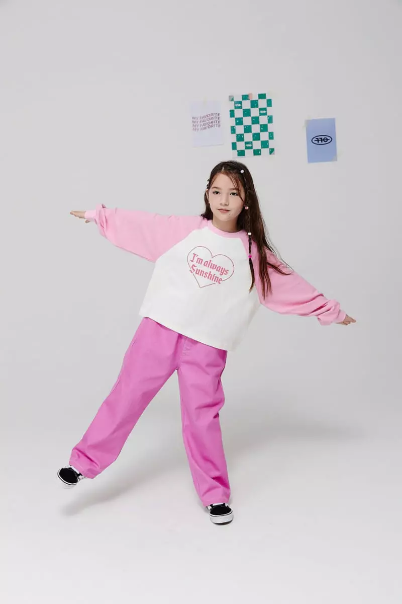 Kokoyarn - Korean Children Fashion - #magicofchildhood - Heart Terry Tee - 5